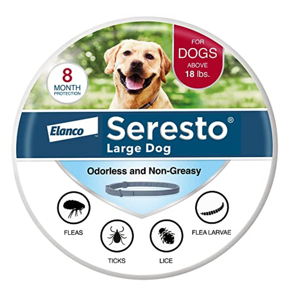 Flea & Tick Collar for Large Dogs