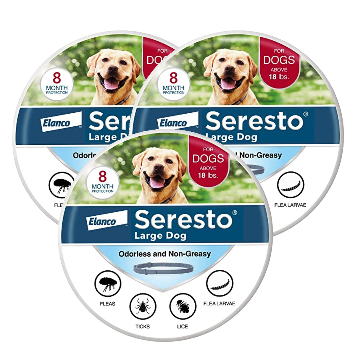 Flea & Tick Collar for Large Dogs